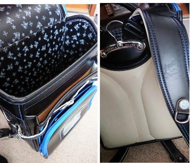 クラリーノランドセル黒青 < キッズ/ベビー  クラリーノランドセル黒青 < キッズ/ベビーの