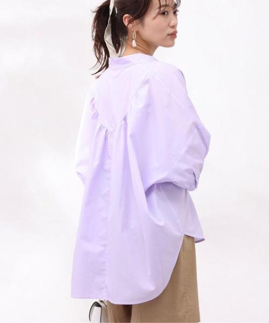 Chez toiバックギャザースキッパーシャツ < 女性ファッション  Chez toiバックギャザースキッパーシャツ  < 女性ファッションの