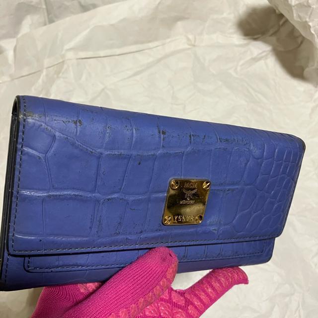【MCM / エムシーエム】 クロコ型押し / 三つ折り 長財布 / Y5578 < ブランド 【MCM / エムシーエム】 クロコ型押し / 三つ折り 長財布 / Y5578 < ブランドの