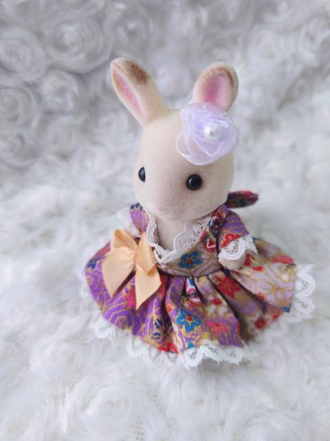 シルバニアファミリー ハンドメイド洋服 着物 和柄ドレス ワンピース 大人 子供 手作り服 < おもちゃ シルバニアファミリー ハンドメイド洋服 着物 和柄ドレス ワンピース 大人 子供 手作り服 < おもちゃの