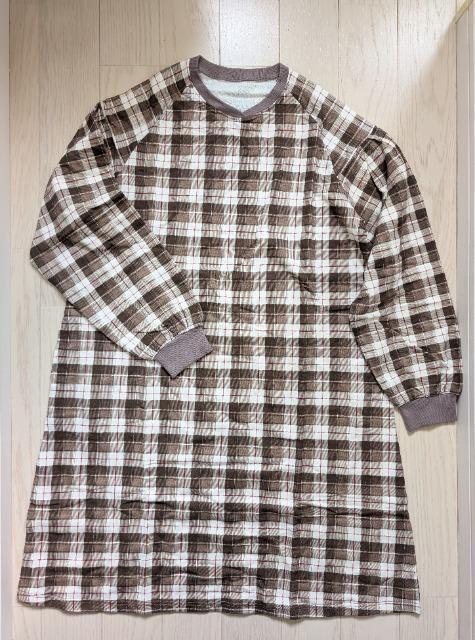 160★GITA★チェック柄カットソーワンピース★新品★送料無料 < キッズ/ベビー  160★GITA★チェック柄カットソーワンピース★新品★送料無料  < キッズ/ベビーの