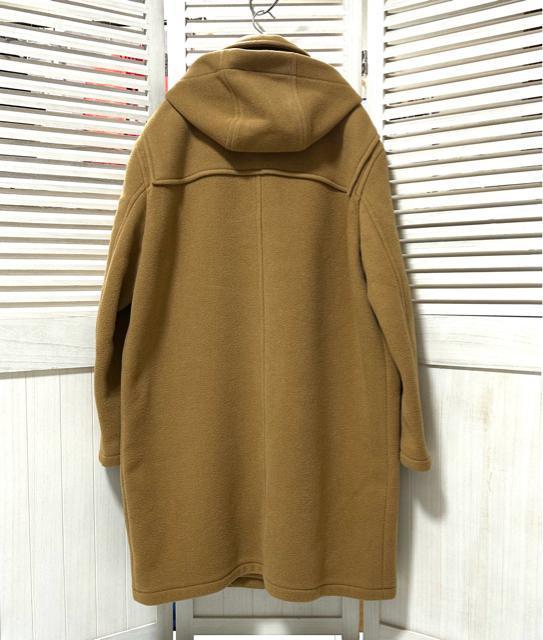 美品 ブルックスブラザーズ ダッフルコート Lサイズ ロング 裏地チェック < ブランド  美品 ブルックスブラザーズ ダッフルコート Lサイズ ロング 裏地チェック < ブランドの