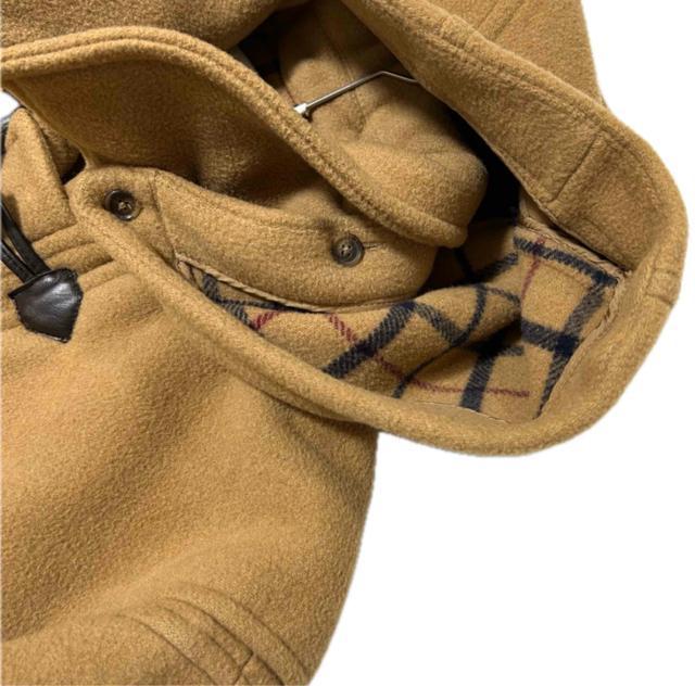 美品 ブルックスブラザーズ ダッフルコート Lサイズ ロング 裏地チェック < ブランド  美品 ブルックスブラザーズ ダッフルコート Lサイズ ロング 裏地チェック < ブランドの