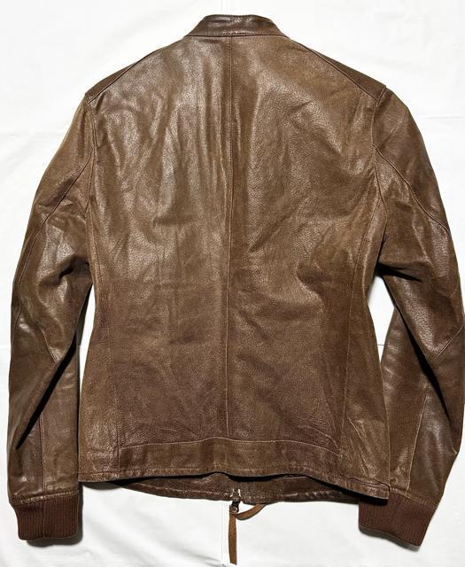 美品 nano universe ナノユニバース 革 レザー ジャケット ライダース セレクト ドメス アメカジ ワークミリタリー < 男性ファッション 美品 nano universe ナノユニバース 革 レザー ジャケット ライダース セレクト ドメス アメカジ ワークミリタリー < 男性ファッションの