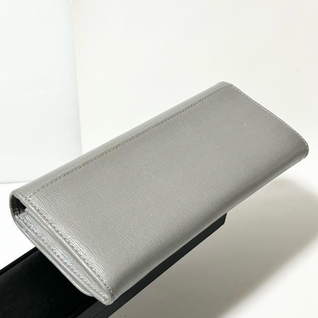 FURLA �t���� �N���V�b�N �o�C�t�H�[���h ��܂蒷���z ���z �����O �E�H���b�g ���U�[ �v �O���[ ���f�B�[�X �� �����t�@�b�V������ 