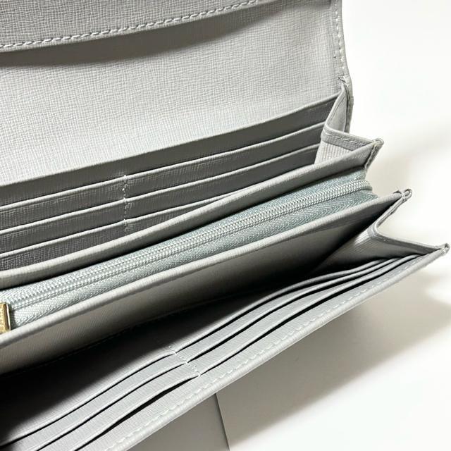 FURLA �t���� �N���V�b�N �o�C�t�H�[���h ��܂蒷���z ���z �����O �E�H���b�g ���U�[ �v �O���[ ���f�B�[�X �� �����t�@�b�V������ 