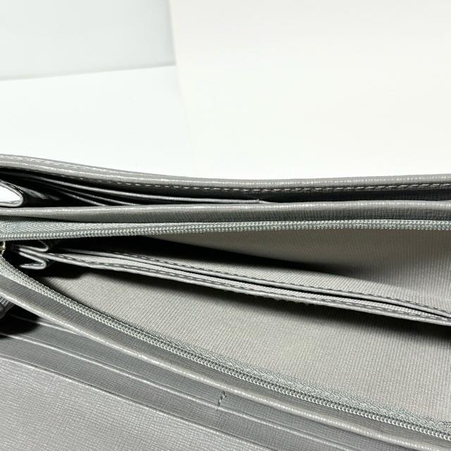 FURLA �t���� �N���V�b�N �o�C�t�H�[���h ��܂蒷���z ���z �����O �E�H���b�g ���U�[ �v �O���[ ���f�B�[�X �� �����t�@�b�V������ 