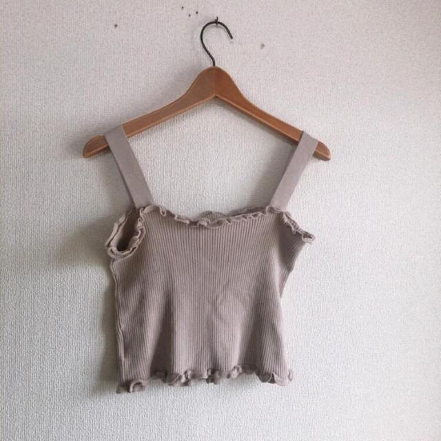 ◆MISCH MASCH/ミッシュマッシュ◆ニット生地キャミソール★グレージュM*eimy istoireやsnidel好♪ < ブランド ◆MISCH MASCH/ミッシュマッシュ◆ニット生地キャミソール★グレージュM*eimy istoireやsnidel好♪ < ブランドの