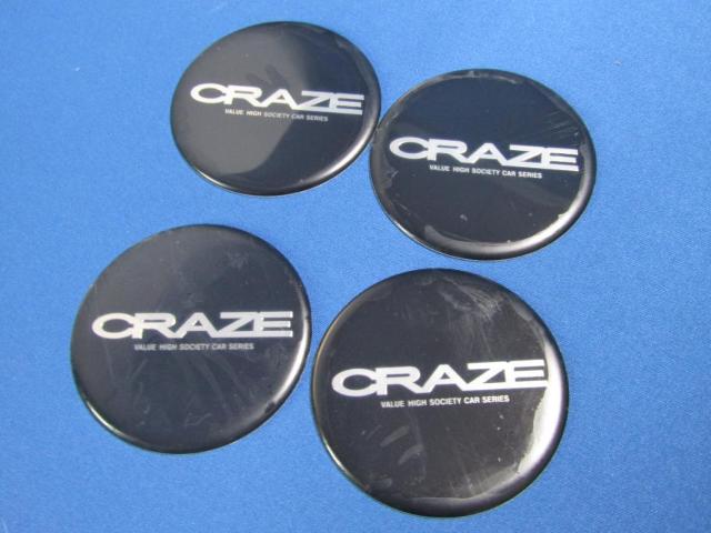 ●VALUE sports オリジナルエンブレム CRAZE アルミホイール センターCAPデカール・ステッカー4枚 < 自動車/バイク ●VALUE sports オリジナルエンブレム CRAZE アルミホイール センターCAPデカール・ステッカー4枚 < 自動車/バイク