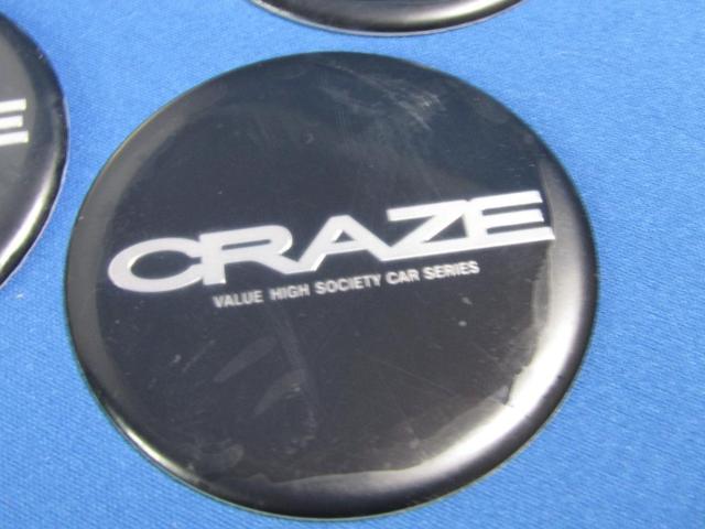 ●VALUE sports オリジナルエンブレム CRAZE アルミホイール センターCAPデカール・ステッカー4枚 < 自動車/バイク ●VALUE sports オリジナルエンブレム CRAZE アルミホイール センターCAPデカール・ステッカー4枚 < 自動車/バイク