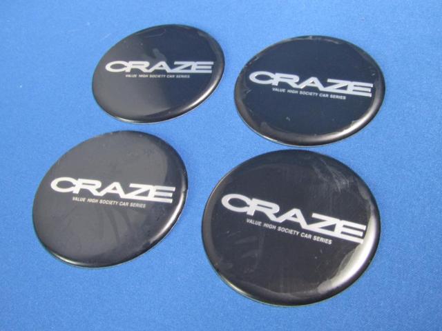●VALUE sports オリジナルエンブレム CRAZE アルミホイール センターCAPデカール・ステッカー4枚 < 自動車/バイク ●VALUE sports オリジナルエンブレム CRAZE アルミホイール センターCAPデカール・ステッカー4枚 < 自動車/バイク