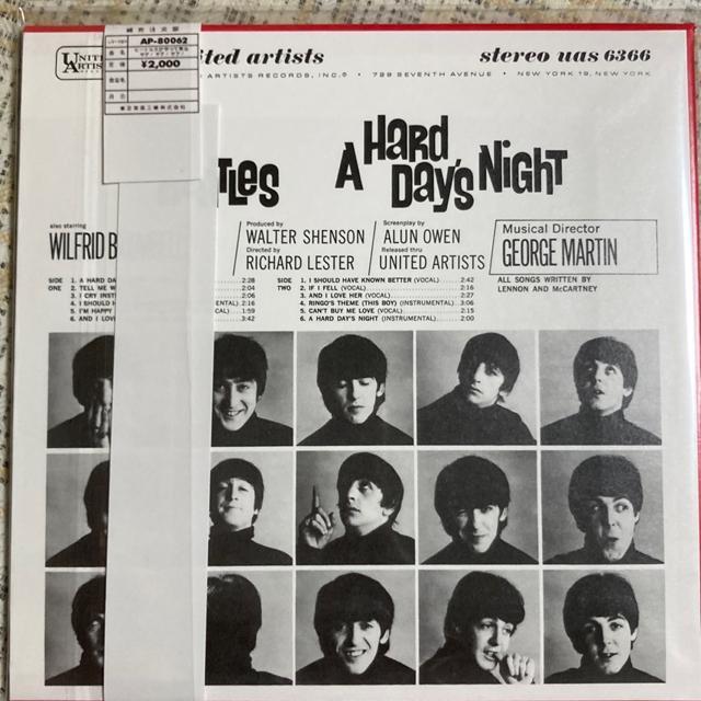 THE BEATLES / THE U.S. BOX (初回生産限定盤) バラ売り B A HARD DAY'S NIGHT < タレントグッズ  THE BEATLES / THE U.S. BOX (初回生産限定盤) バラ売り B A HARD DAY'S NIGHT < タレントグッズの