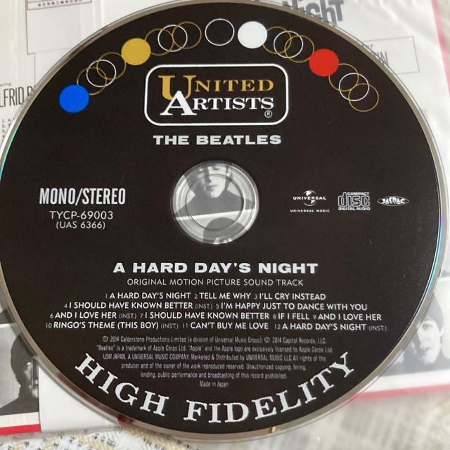 THE BEATLES / THE U.S. BOX (初回生産限定盤) バラ売り B A HARD DAY'S NIGHT < タレントグッズ  THE BEATLES / THE U.S. BOX (初回生産限定盤) バラ売り B A HARD DAY'S NIGHT < タレントグッズの