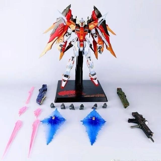 【樹人模型/SR モデル】1/100 デスティニーガンダム (ハイネ機) 非メタルビルド 光の翼付き 合金 可動フィギュア < ホビー  【樹人模型/SR モデル】1/100 デスティニーガンダム (ハイネ機) 非メタルビルド 光の翼付き 合金 可動フィギュア  < ホビーの