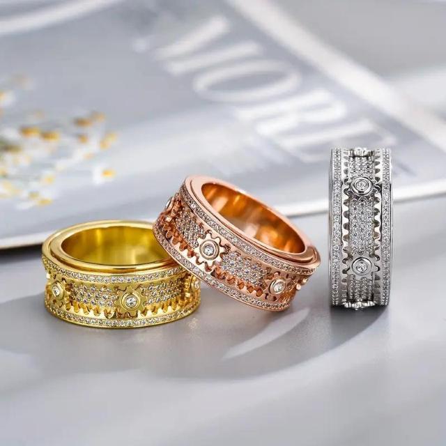 超お買い得990円★ 回転ハンドメイドギアリング USAサイズ11号(日本サイズ24)ローズゴールデン < 男性アクセサリー/時計  超お買い得990円★ 回転ハンドメイドギアリング USAサイズ11号(日本サイズ24)ローズゴールデン < 男性アクセサリー/時計の