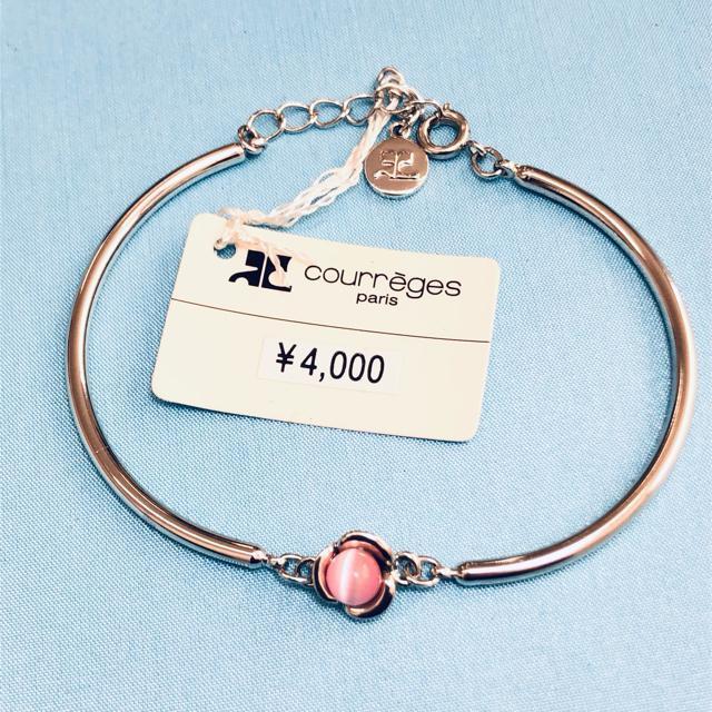 未使用 クレージュ ブレスレット シルバー ラインストーン ヴィンテージ ブレス < 女性アクセサリー/時計  未使用 クレージュ ブレスレット シルバー ラインストーン ヴィンテージ ブレス  < 女性アクセサリー/時計の