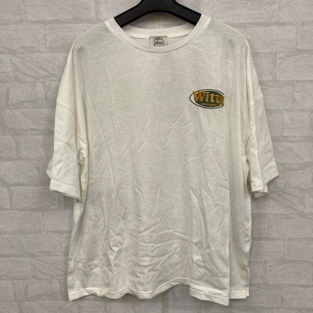 新品 AS KNOW AS plus 楕円ロゴ刺繍 バックプリントビッグ < 女性ファッション 新品 AS KNOW AS plus 楕円ロゴ刺繍 バックプリントビッグ < 女性ファッションの