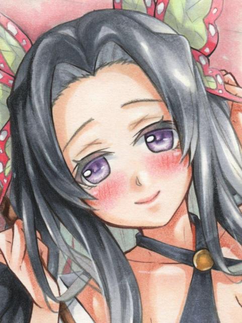 自作イラスト◆鬼滅の刃◆胡蝶カナエ < アニメ/コミック/キャラクター 自作イラスト◆鬼滅の刃◆胡蝶カナエ < アニメ/コミック/キャラクターの