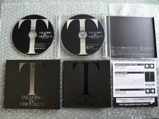 TAKAHIRO/the VISIONALUX【CD+DVD】初回限定盤/EXILE他にも出品 < タレントグッズ  TAKAHIRO/the VISIONALUX【CD+DVD】初回限定盤/EXILE他にも出品 < タレントグッズの
