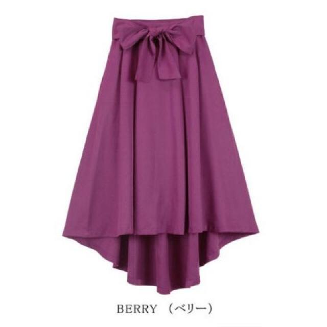 送料無料●フィッシュテールスカート●ミモレ丈【新品】パープル < 女性ファッション  送料無料●フィッシュテールスカート●ミモレ丈【新品】パープル < 女性ファッションの