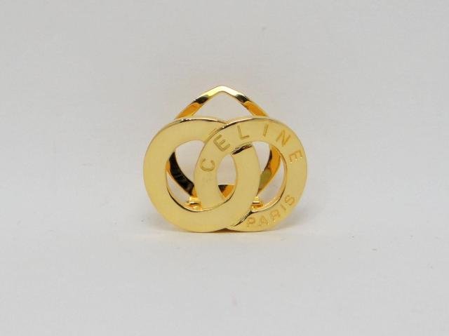 CELINE セリーヌ スカーフリング ゴールド<美品>【送料無料】 < ブランド CELINE セリーヌ スカーフリング ゴールド<美品>【送料無料】 < ブランドの