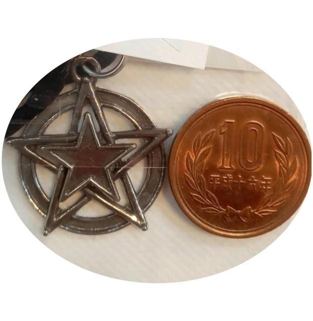 AzureGreen: Double Pentagram pendant < 女性アクセサリー/時計  AzureGreen: Double Pentagram pendant < 女性アクセサリー/時計の