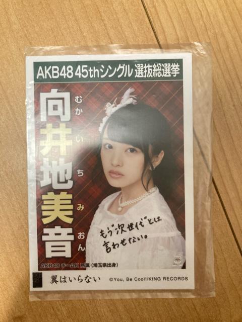 AKB48 向井地美音 翼はいらない 生写真 < タレントグッズ  AKB48 向井地美音 翼はいらない 生写真  < タレントグッズの