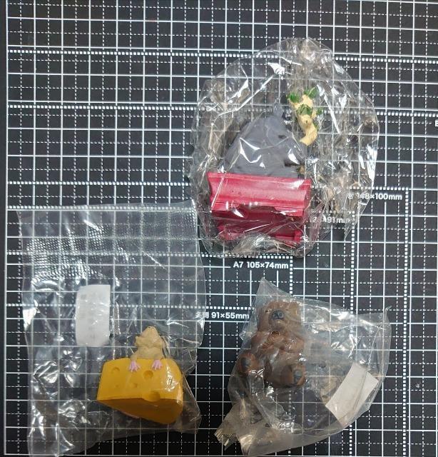 【定形外送料無料】ガチャガチャ○『ダジャレアニマル』3点セット < ホビー 【定形外送料無料】ガチャガチャ○『ダジャレアニマル』3点セット < ホビーの