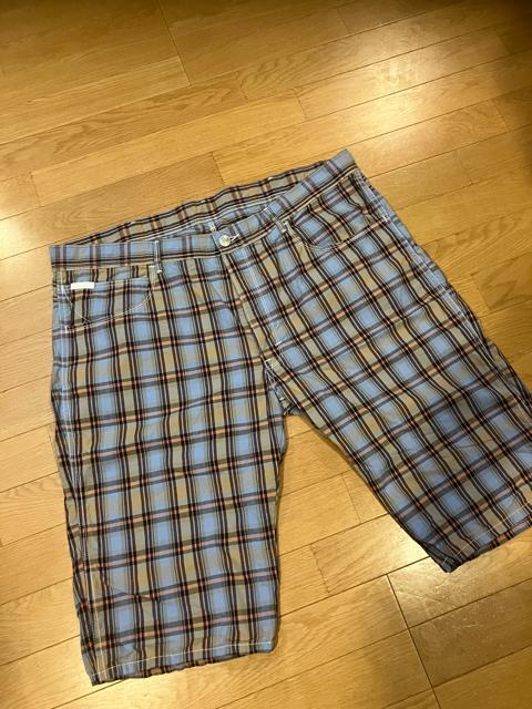 Wrangler チェック ハーフデパンツ大きいsizeW44  114cm < ブランド  Wrangler チェック ハーフデパンツ大きいsizeW44  114cm  < ブランドの