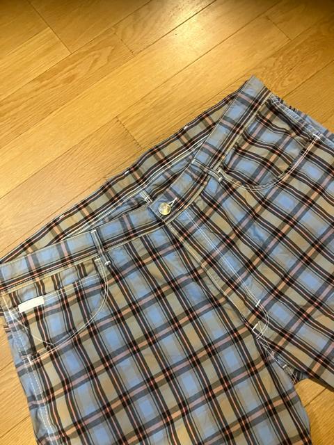 Wrangler チェック ハーフデパンツ大きいsizeW44  114cm < ブランド  Wrangler チェック ハーフデパンツ大きいsizeW44  114cm < ブランドの