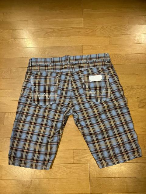 Wrangler チェック ハーフデパンツ大きいsizeW44  114cm < ブランド  Wrangler チェック ハーフデパンツ大きいsizeW44  114cm < ブランドの