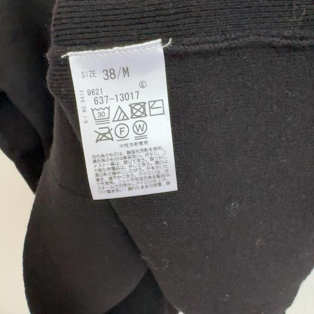 ◆OPAQUE.CLIP/オペーク.クリップ◆ファインゲージモダールコットンフロントスリットプルオーバー★ブラック < ブランド  ◆OPAQUE.CLIP/オペーク.クリップ◆ファインゲージモダールコットンフロントスリットプルオーバー★ブラック < ブランドの