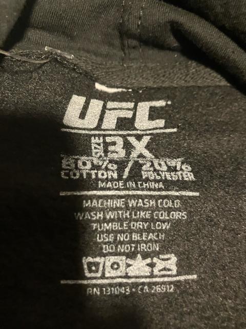 INDEPENDENT UFC 総合格闘技 大きいsize2XL位プルオーバー黒 < 男性ファッション  INDEPENDENT UFC 総合格闘技 大きいsize2XL位プルオーバー黒 < 男性ファッションの