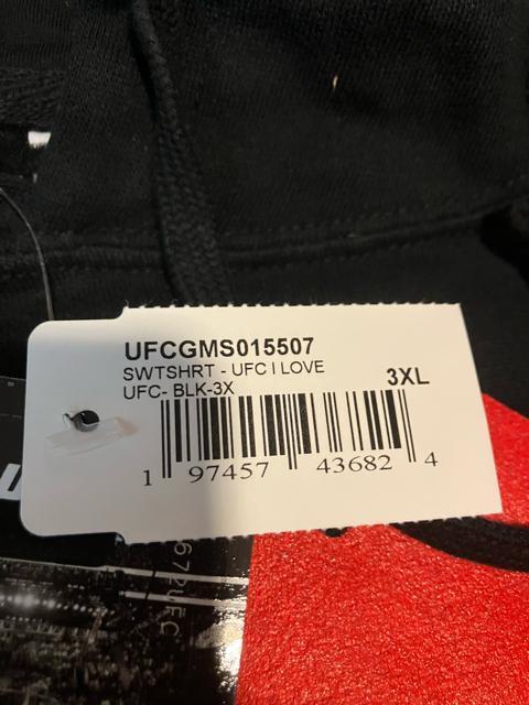INDEPENDENT UFC 総合格闘技 大きいsize2XL位プルオーバー黒 < 男性ファッション  INDEPENDENT UFC 総合格闘技 大きいsize2XL位プルオーバー黒 < 男性ファッションの