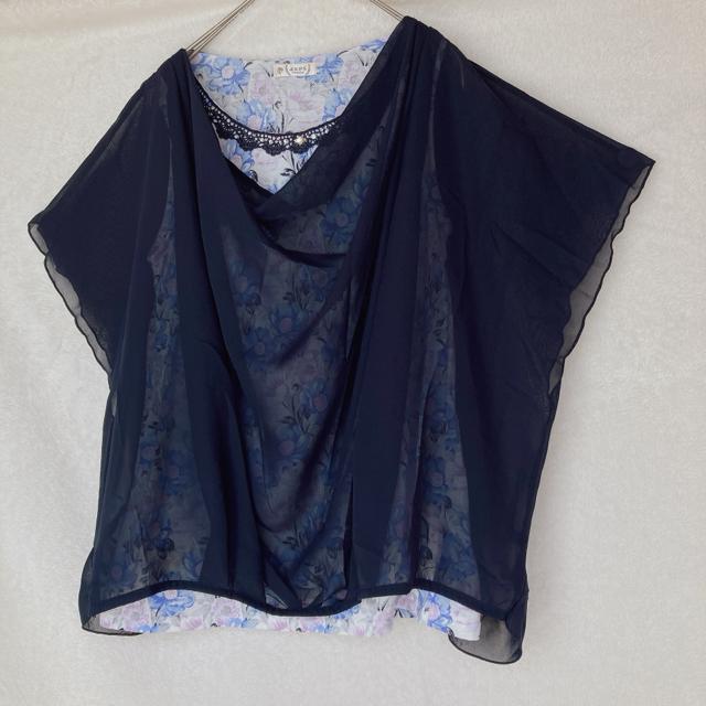 axes アクシーズ シースルー ネイビー 花柄 タンクトップ 重ね着 トップス N2m < ブランド axes アクシーズ シースルー ネイビー 花柄 タンクトップ 重ね着 トップス N2m < ブランドの