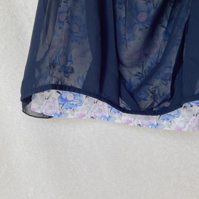 axes アクシーズ シースルー ネイビー 花柄 タンクトップ 重ね着 トップス N2m < ブランド axes アクシーズ シースルー ネイビー 花柄 タンクトップ 重ね着 トップス N2m < ブランドの