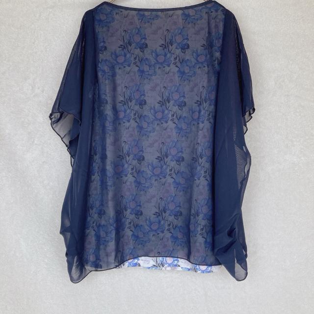 axes アクシーズ シースルー ネイビー 花柄 タンクトップ 重ね着 トップス N2m < ブランド axes アクシーズ シースルー ネイビー 花柄 タンクトップ 重ね着 トップス N2m < ブランドの