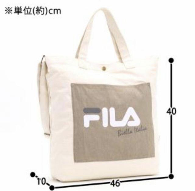 FILA★トートバッグ★ショルダーバッグ★2WAY★帆布素材★可愛い★通勤★通学★ユニセックスバッグ★新品未使用★送料無料 < 女性ファッション  FILA★トートバッグ★ショルダーバッグ★2WAY★帆布素材★可愛い★通勤★通学★ユニセックスバッグ★新品未使用★送料無料 < 女性ファッションの