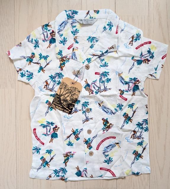 120★SHISKY★レーヨン100%★アロハシャツ★新品★送料無料 < キッズ/ベビー  120★SHISKY★レーヨン100%★アロハシャツ★新品★送料無料  < キッズ/ベビーの