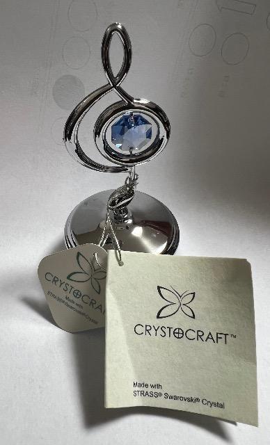 オルゴール CRYSTOCRAFT Made with STRASS Swarovski Crystal < インテリア/ライフ オルゴール CRYSTOCRAFT Made with STRASS Swarovski Crystal < インテリア/ライフの