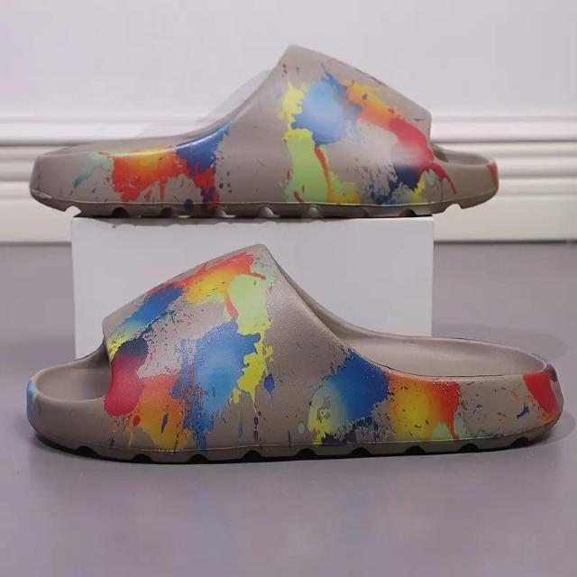 爆ヤス価格1490円★メンズ 軽量 スリップオン サンダル ビビッドスプラッシュデザイン EVA スリッパ ベージュ27.0cm < 男性ファッション 爆ヤス価格1490円★メンズ 軽量 スリップオン サンダル ビビッドスプラッシュデザイン EVA スリッパ ベージュ27.0cm < 男性ファッションの