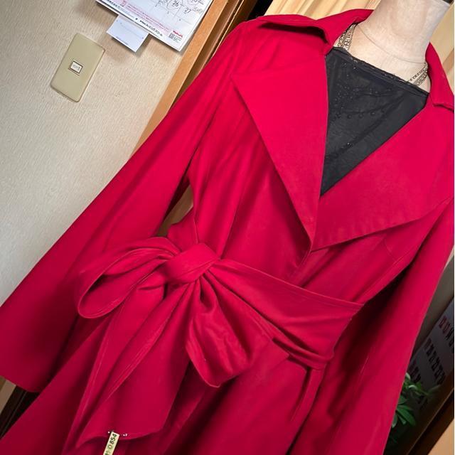 otto 真っ赤ロングコート < 女性ファッション  otto 真っ赤ロングコート < 女性ファッションの