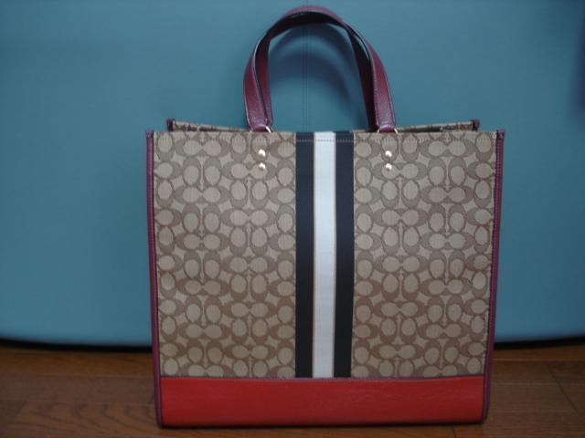 ★コーチ Coach デンプシトート40 シグネチャージャガード トートバッグ★使用1度!超激安! < ブランド  ★コーチ Coach デンプシトート40 シグネチャージャガード トートバッグ★使用1度!超激安! < ブランドの