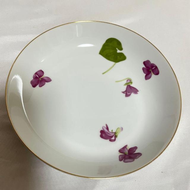 未使用 19cm 深皿 5枚 すみれ 花柄 菫 金縁 三愛 SANAI 皿 食器 洋食器 スープ皿 カレー皿 多様皿 < インテリア/ライフ 未使用 19cm 深皿 5枚 すみれ 花柄 菫 金縁 三愛 SANAI 皿 食器 洋食器 スープ皿 カレー皿 多様皿 < インテリア/ライフの