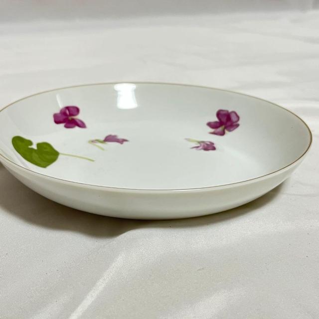 未使用 19cm 深皿 5枚 すみれ 花柄 菫 金縁 三愛 SANAI 皿 食器 洋食器 スープ皿 カレー皿 多様皿 < インテリア/ライフ 未使用 19cm 深皿 5枚 すみれ 花柄 菫 金縁 三愛 SANAI 皿 食器 洋食器 スープ皿 カレー皿 多様皿 < インテリア/ライフの
