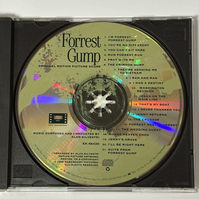 Forrest Gump (Original Motion Picture Score)  / Alan Silvestri  CD/DVD/rfI 