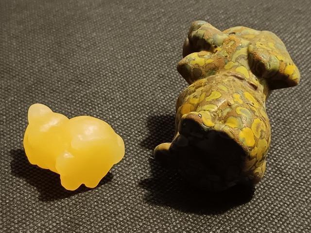 お犬&猫ちゃんオブジェ手の平サイズとお守りブレス3点セットです。「心身の癒しと調整」一点物。 < 女性アクセサリー/時計 お犬&猫ちゃんオブジェ手の平サイズとお守りブレス3点セットです。「心身の癒しと調整」一点物。 < 女性アクセサリー/時計の