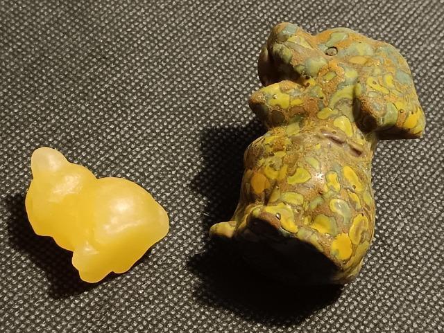 お犬&猫ちゃんオブジェ手の平サイズとお守りブレス3点セットです。「心身の癒しと調整」一点物。 < 女性アクセサリー/時計 お犬&猫ちゃんオブジェ手の平サイズとお守りブレス3点セットです。「心身の癒しと調整」一点物。 < 女性アクセサリー/時計の