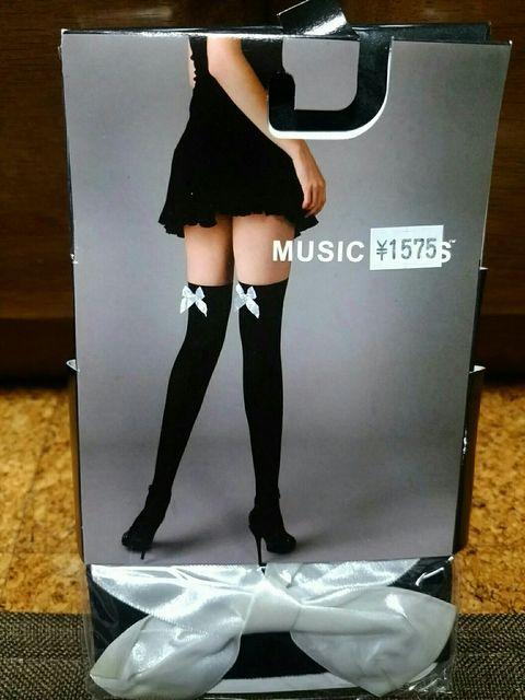 Music LEGS ニーハイソックス 新品 コスチューム < 女性ファッション  Music LEGS ニーハイソックス 新品 コスチューム  < 女性ファッションの