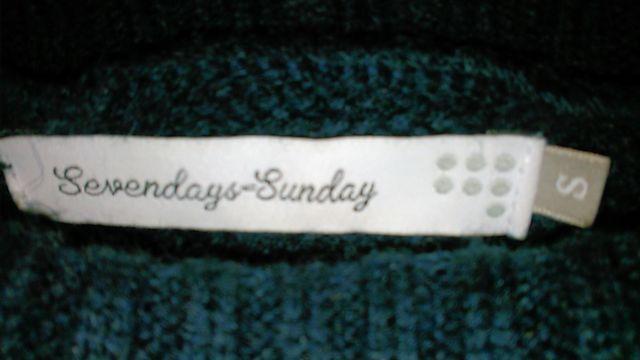 セブンデイズサンデー タートルネック ニット ネイビー < ブランド  セブンデイズサンデー タートルネック ニット ネイビー < ブランドの